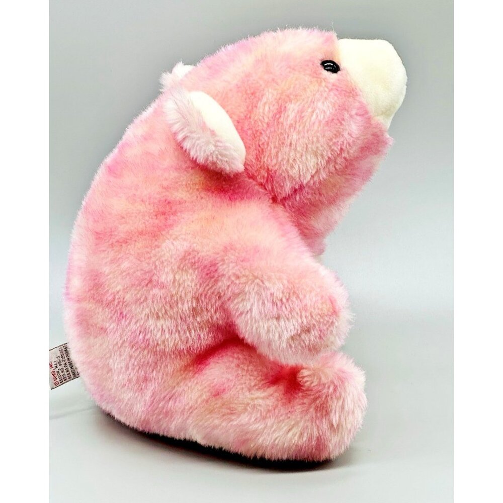 GUND Snuffles Pink Shimmer Bear Plush Stuffed Animal‎ 10 inch 15086 Glitter 1980 - Picture 4 of 10
